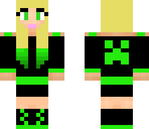 green gaymer girl