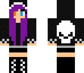 cute skull girl