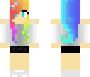 rainbow girl