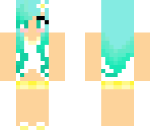 blue and daisy girl