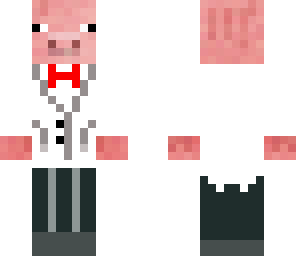 pig in a suit