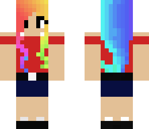 rainbow girl