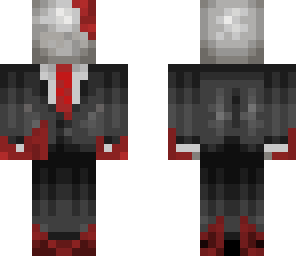 wounded bloody slender man