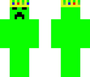 solid-color creeper addict king
