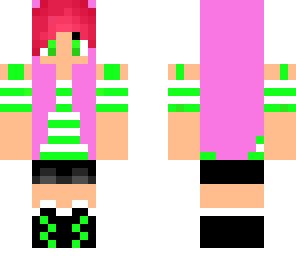 pink and green neon remake