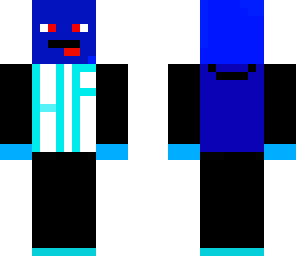 the crafty blue man