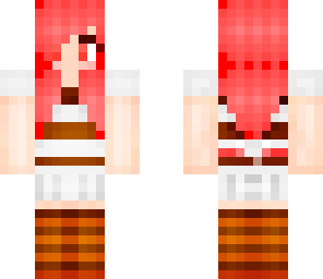 red kirby girl by sugarbun eue