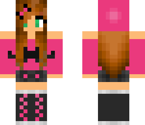 edited mustache girl