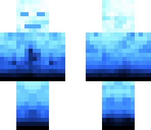 blue fire guy