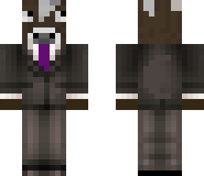 cow in a suit