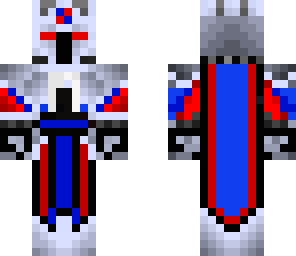 red and blue knight