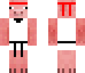 black belt pig