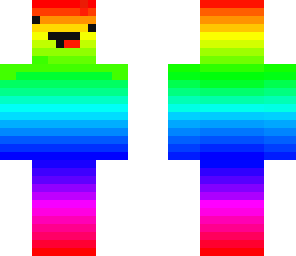 rainbow skin