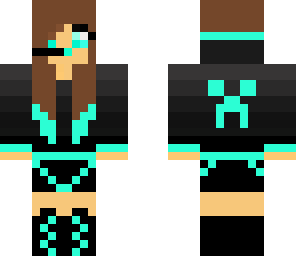 blue creeper girl