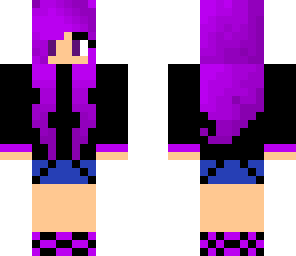purple girl