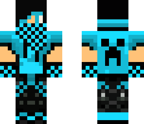 emo guy blue