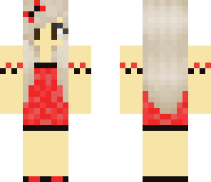 rosey red party dress