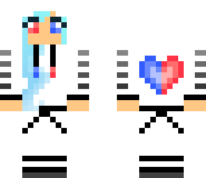 red-blue girl
