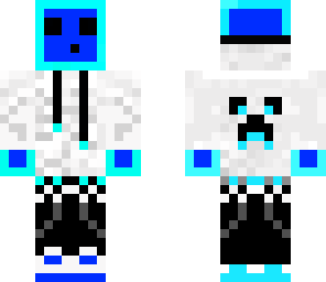 dark blue skin