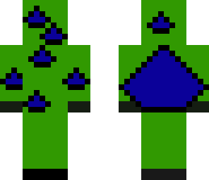 blue redstone man