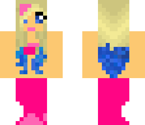 pink mermaid