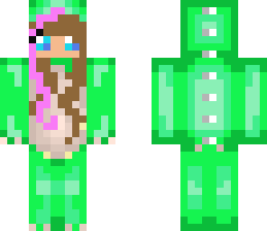 green dinosaur