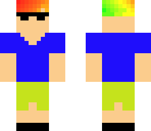 rainbow boy with sunglasses by glynglyn