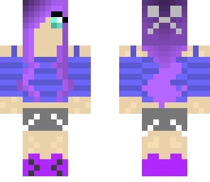purple hair