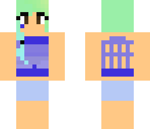 mint ponytail
