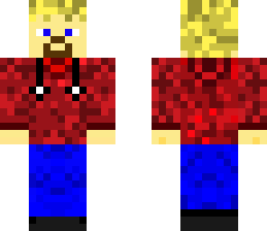 red hoodie