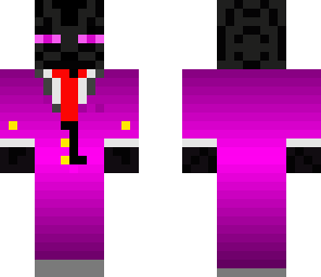 purple neon enderman