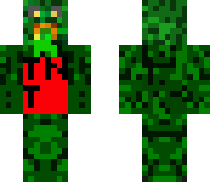 the inside of a creeper