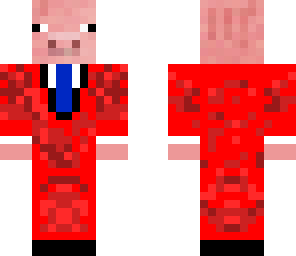 pig in a suit