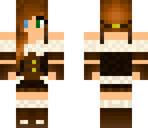 steampunk engineer girl
