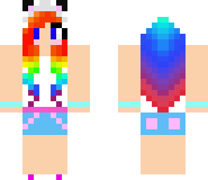 rainbow panda