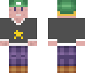 me with luigi hat no shading