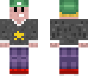 me in luigi hat shading