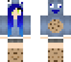 cookie girl blue
