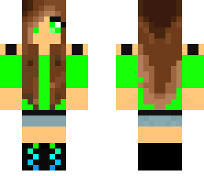 green girl