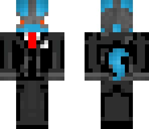 lucario in a suit