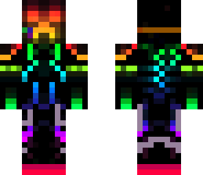 rainbow neon creeper