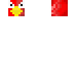 angry half dead bird