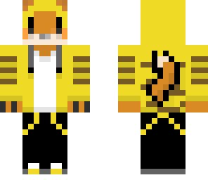 fox in a pikachu hoodie v2