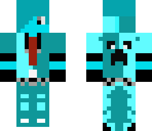 the blue