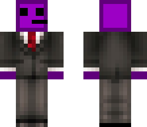purple slime in a suit