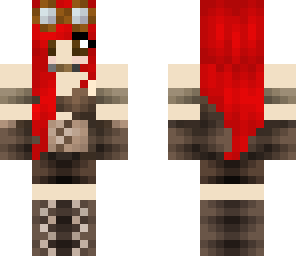 steampunk redhead