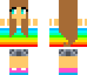 rainbow girl