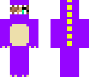 purple dino girl