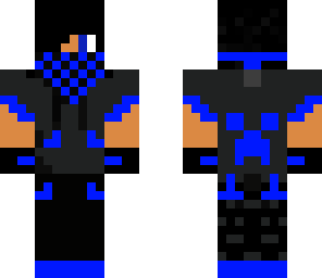 creeper boy colored blue