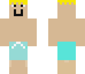 swimming man